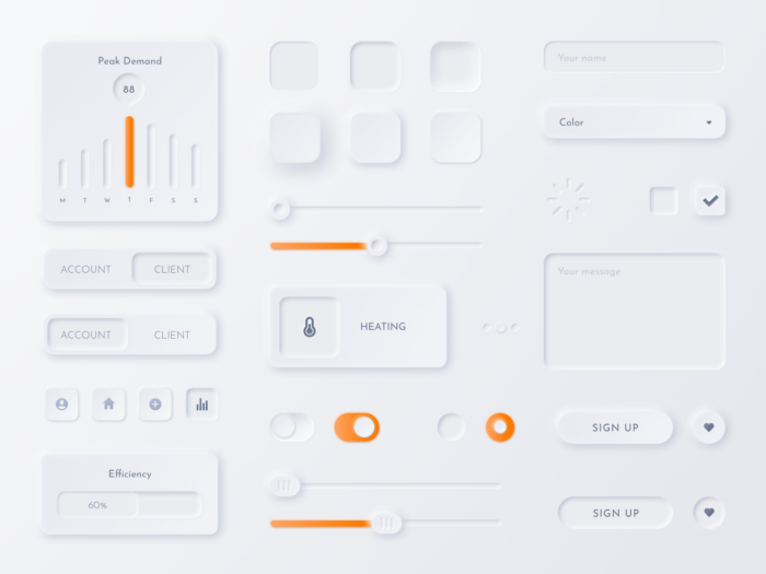 Neumorphic Design 